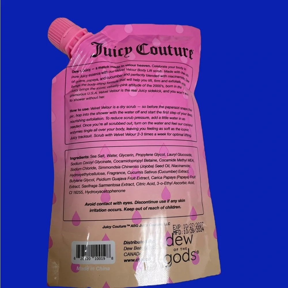 Dew of the Gods Juicy Couture Body Lift Scrub